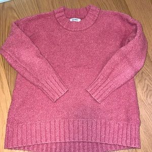 Old navy dusty rose pink sweater